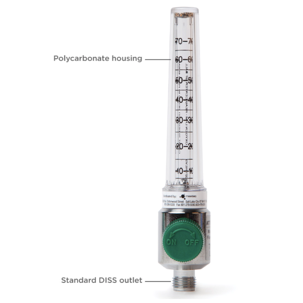 Medidores de flujo de 0 a 15 lpm